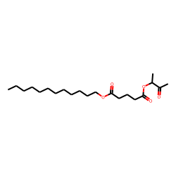 Glutaric acid, dodecyl 3-oxobut-2-yl ester