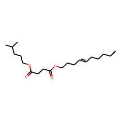 Succinic acid, dec-4-enyl isohexyl ester