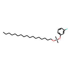 Silane, dimethyl(3-fluorophenoxy)heptadecyloxy-