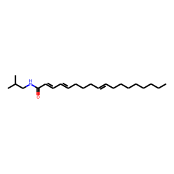2,4,9-Octadecatrienoyl isobutylamide