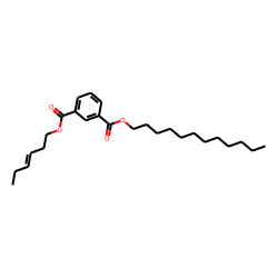 Isophthalic acid, dodecyl trans-hex-3-enyl ester