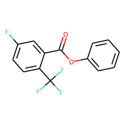5-Fluoro-2-trifluoromethylbenzoic acid, phenyl ester