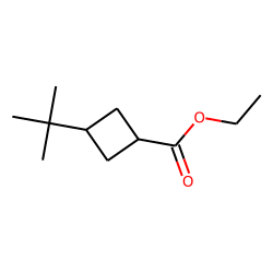 Ethyl trans-3-t-butylcyclobutanecarboxylate