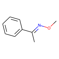 Acetophenone, O-methyloxime