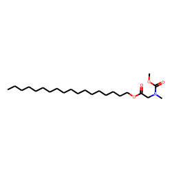 Glycine, N-methyl-N-methoxycarbonyl-, octadecyl ester