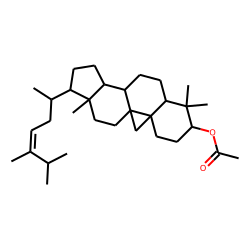 24-Methyl-31-norcycloartenol acetate
