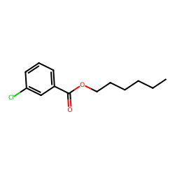 Benzoic acid, 3-chloro, hexyl ester
