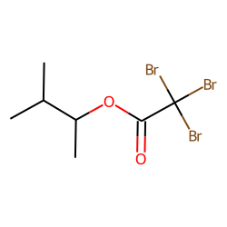 Acetic acid, tribromo, 1,2-dimethylpropyl ester