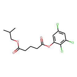 Glutaric acid, isobutyl 2,3,5-trichlorophenyl ester
