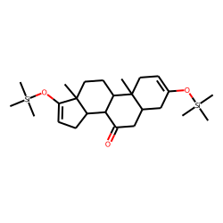 5«alpha»-Androstane-3,7,17-trione, TMS