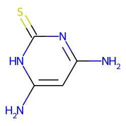 2(1H)-Pyrimidinethione, 4,6-diamino-