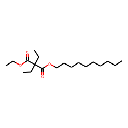 Diethylmalonic acid, decyl ethyl ester