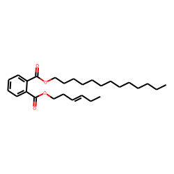 Phthalic acid, cis-hex-3-enyl tridecyl ester
