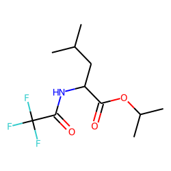 leucine, trifluoroacetyl-isopropyl ester