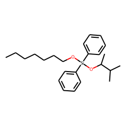 Silane, diphenylheptyloxy(3-methylbut-2-yloxy)-