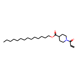 Isonipecotic acid, N-acryloyl-, tetradecyl ester