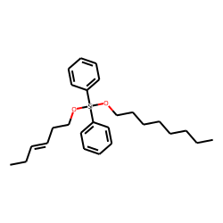 Silane, diphenyl(cis-hex-3-en-1-yloxy)octyloxy-