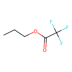 Trifluoroacetic acid, propyl ester