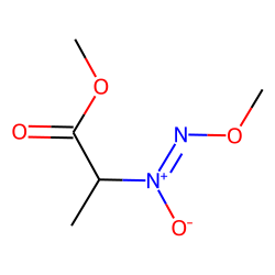 1-(1-Methoxycarbonylethyl)-2-methoxydiazen-1-oxide