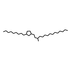 Cyclopentane, 1-nonyl, 3-(3-methylpentadecyl)
