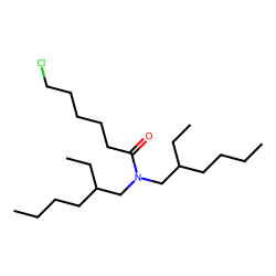 Hexanamide, n,n-bis(2-ethylhexyl)-6-chloro-