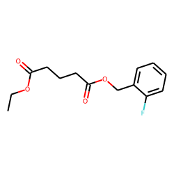 Glutaric acid, ethyl 2-fluorobenzyl ester