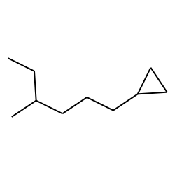 4-methyl-hexyl-cyclopropane