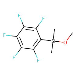 Silane, methoxydimethyl(pentafluorophenyl)-