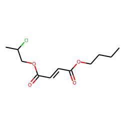Fumaric acid, butyl 2-chloropropyl ester