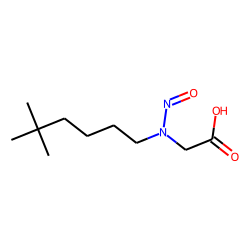N-nitroso-n-(t-octyl)glycine