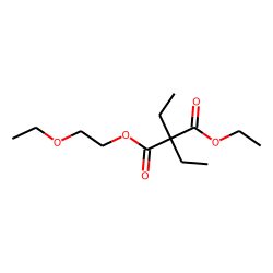 Diethylmalonic acid, 2-ethoxylethyl ethyl ester