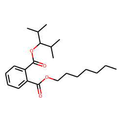 Phthalic acid, 2,4-dimethylpent-3-yl heptyl ester