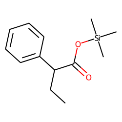 (.+/-.)-2-Phenylbutyric acid, trimethylsilyl ester