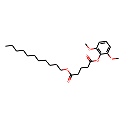Glutaric acid, 2,6-dimethoxyphenyl undecyl ester