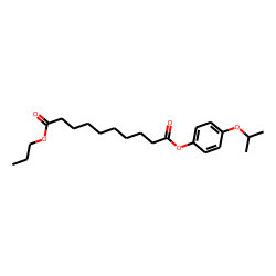 Sebacic acid, 4-isopropoxyphenyl propyl ester