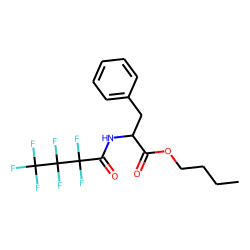 l-Phenylalanine, n-heptafluorobutyryl-, butyl ester