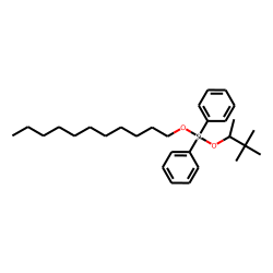 Silane, diphenyl(3,3-dimethylbut-2-yloxy)undecyloxy-