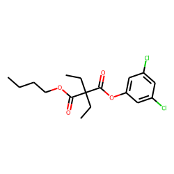 Diethylmalonic acid, butyl 3,5-dichlorophenyl ester