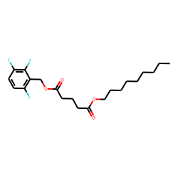 Glutaric acid, nonyl 2,3,6-trifluorobenzyl ester