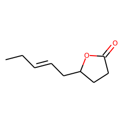 4-hydroxy-(Z)-non-6-enoic acid, lactone