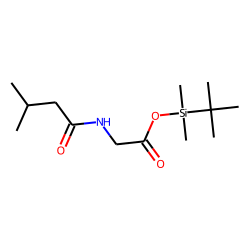 Glycine, N-(3-methyl-1-oxobutyl)-, tert-butyldimethylsilyl ester