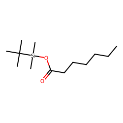 Heptanoic acid, tert-butyldimethylsilyl ester