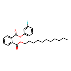 Phthalic acid, 3-fluorophenyl undecyl ester