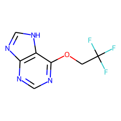 Purine, 6-(2,2,2-trifluoroethoxy)-