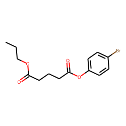 Glutaric acid, 4-bromophenyl propyl ester