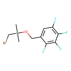 2,3,4,5-Tetrafluorobenzyl alcohol, bromomethyldimethylsilyl ether