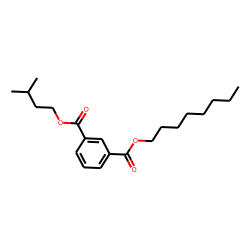 Isophthalic acid, 3-methylbutyl octyl ester