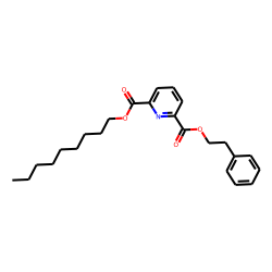 2,6-Pyridinedicarboxylic acid, nonyl phenethyl ester