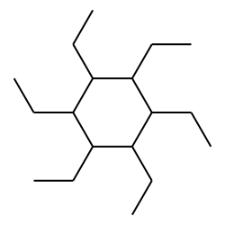 Cyclohexane, 1,2,3,4,5,6-hexaethyl-