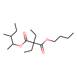 Diethylmalonic acid, butyl 3-methylpent-2-yl ester